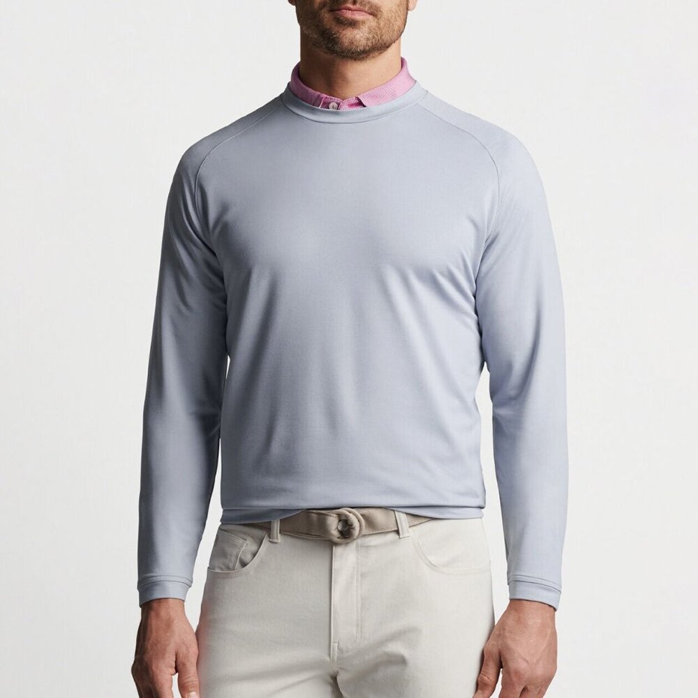 Peter Millar Light Blue Crewneck Sweater